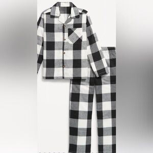 Old Navy Size S Tall Woman's Cozy Warm & Soft Buffalo Plaid Flannel Pajama Set